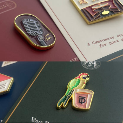 Metal Pins & Brooches