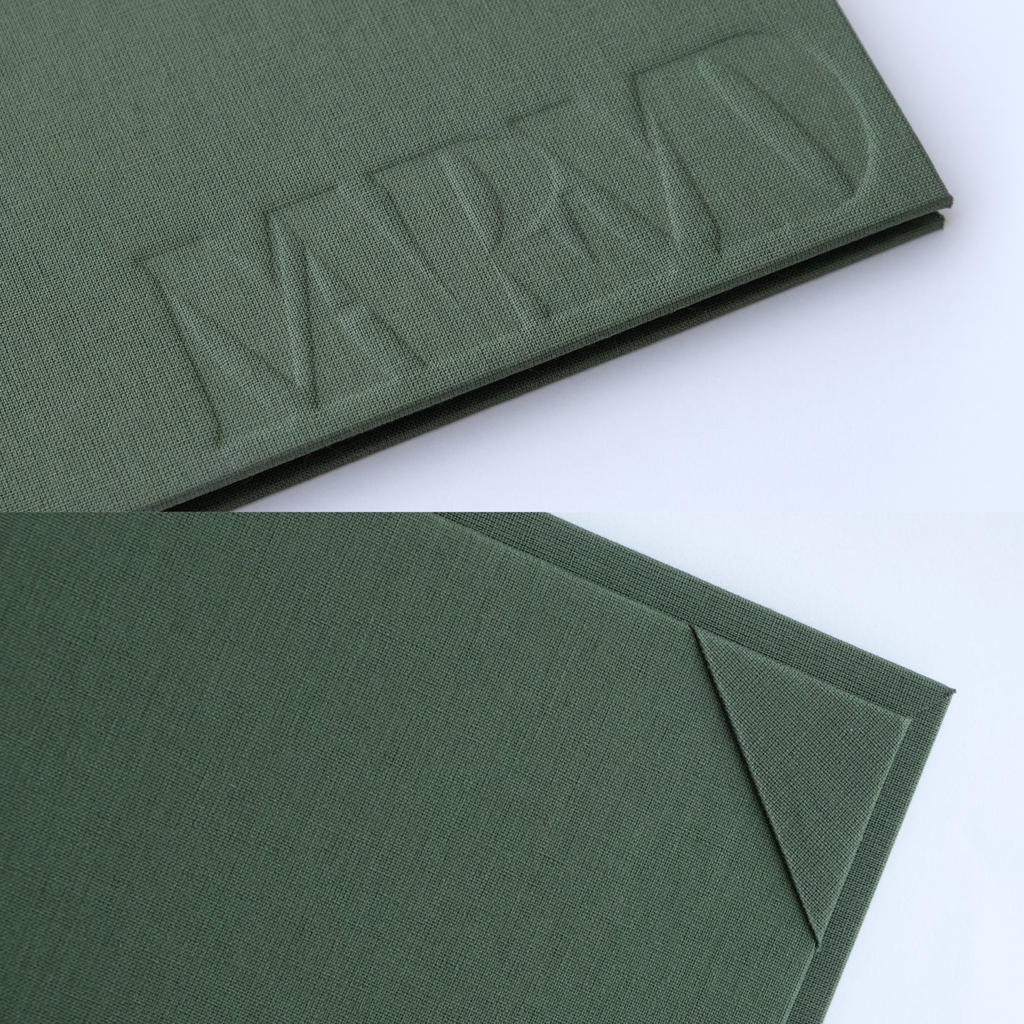 Fabric Menu Cover IV