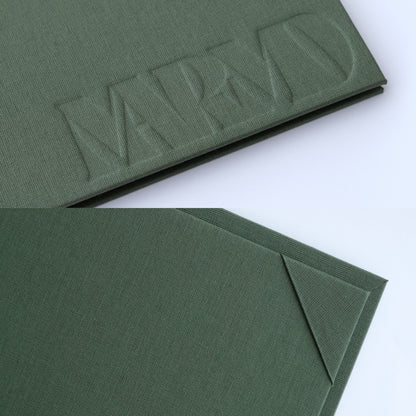 Fabric Menu Cover IV
