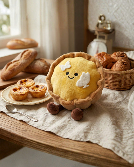 Parisian Flan Plush Toy