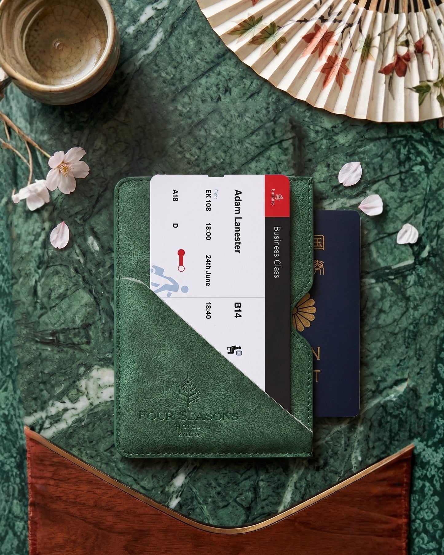 Leather Passport Case