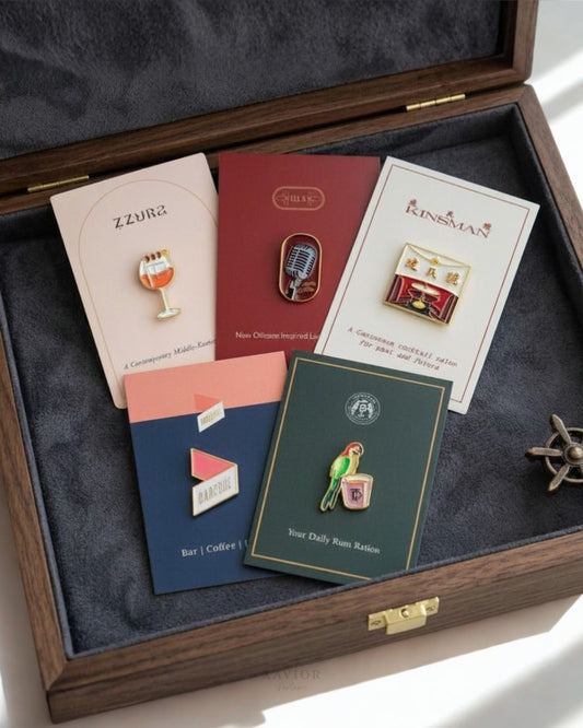 Metal Pins & Brooches